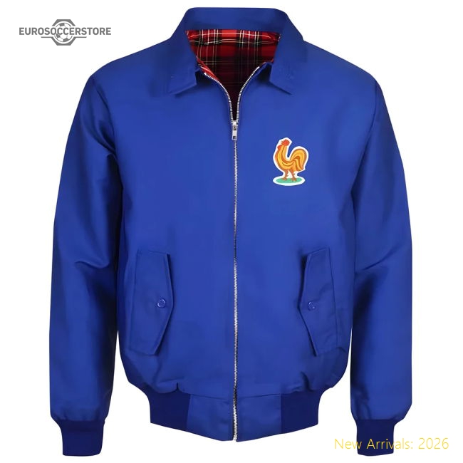 France Royal Harrington Jacket-Vantage Point Soccer