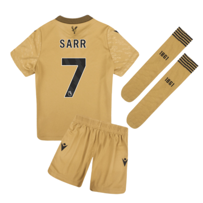 2025-2026 Crystal Palace Third Little Kids Infant Kit (Sarr 7)-Vantage Point Soccer