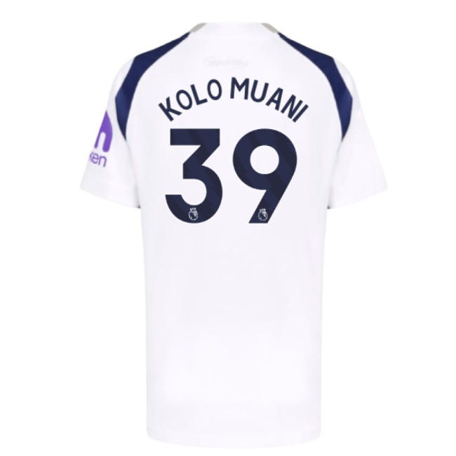 2025-2026 Tottenham Hotspur Home Shirt (Kids) (Kolo Muani 39)-Vantage Point Soccer