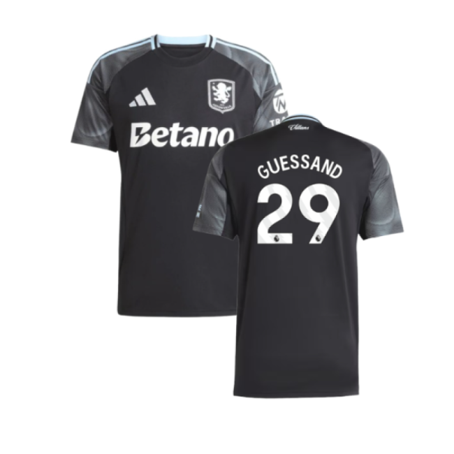 2025-2026 Aston Villa Away Shirt (Guessand 29)-Vantage Point Soccer