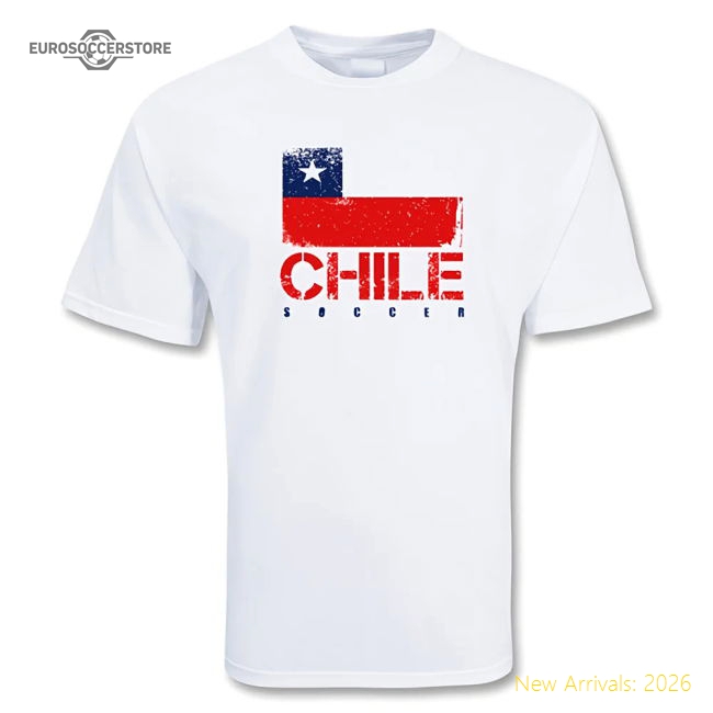 Chile Soccer T-shirt-Vantage Point Soccer