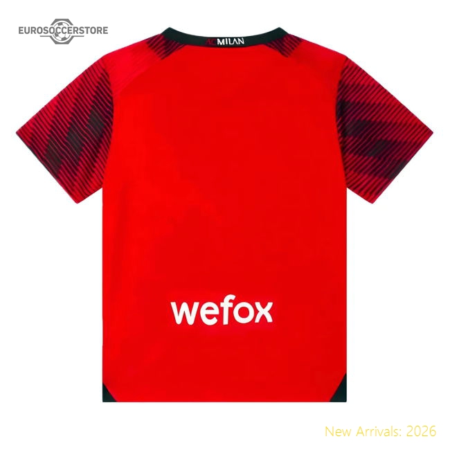 2023-2024 AC Milan Home Mini Kit-Vantage Point Soccer