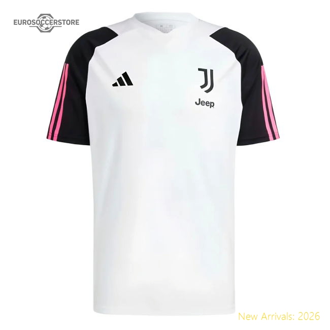2023-2024 Juventus Training Shirt (White) (DEL PIERO 10)-Vantage Point Soccer