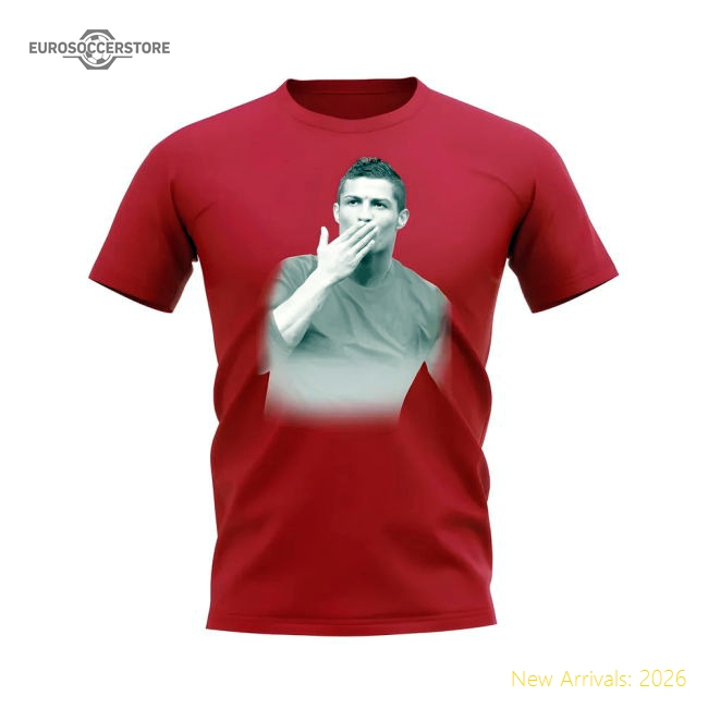 Cristiano Ronaldo Legend T-Shirt (Red)-Vantage Point Soccer