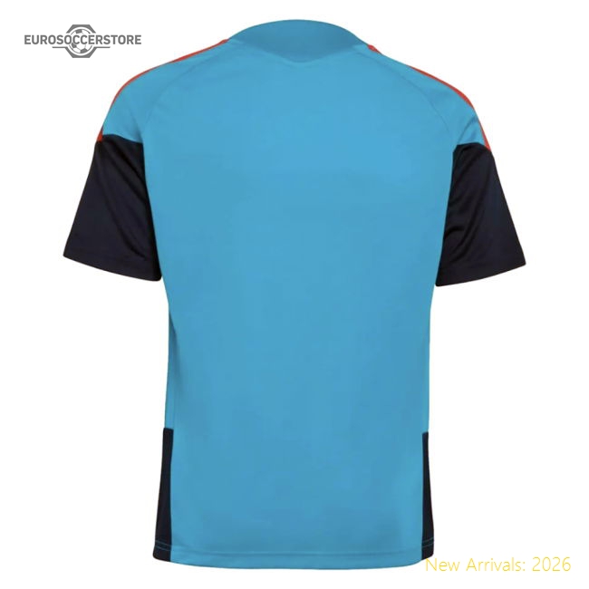 2025-2025 Spain Training Jersey (Bold Aqua) - Kids-Vantage Point Soccer