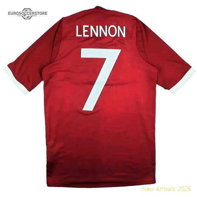 England 2010-11 Away Shirt (South Africa Badge Detail) (S) Lennon #7 (Excellent)-Vantage Point Soccer