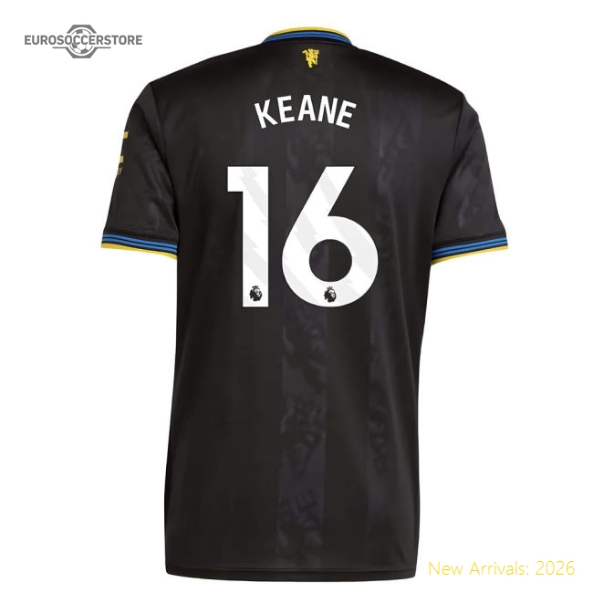 2025-2026 Manchester United Third Shirt (Keane 16)-Vantage Point Soccer