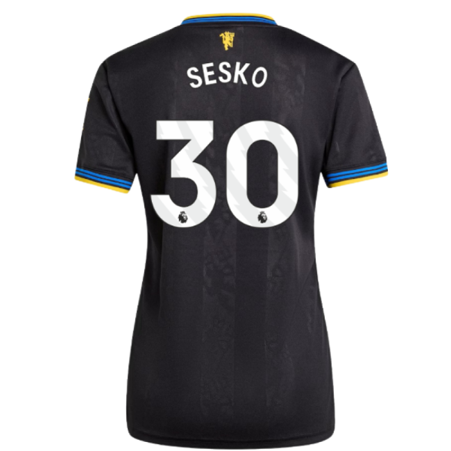 2025-2026 Man Utd Authentic Third Shirt (Womens) (Sesko 30)-Vantage Point Soccer