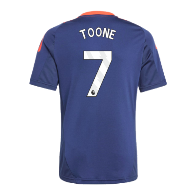 2024-2025 Man Utd Training Jersey (Night Indigo) - Kids (Toone 7)-Vantage Point Soccer