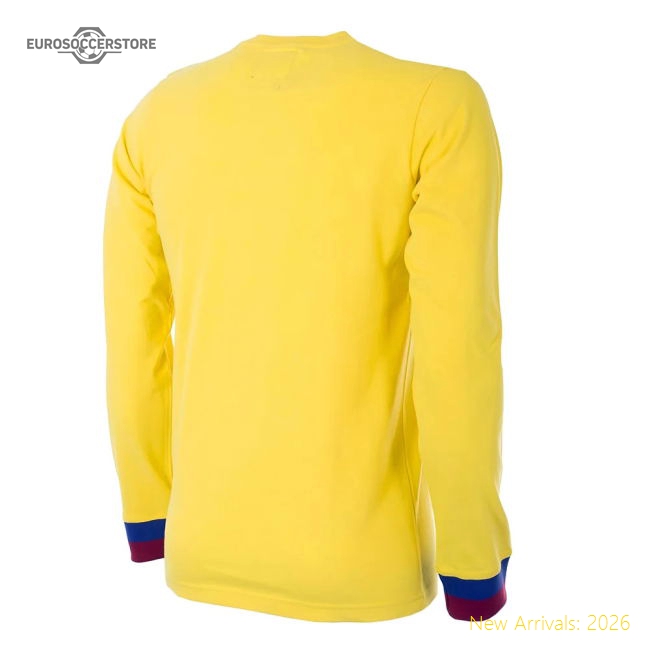 FC Barcelona Away 1974 - 75 Retro Football Shirt-Vantage Point Soccer
