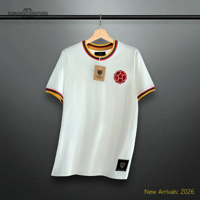 Vintage Colombia El Cafetero Away Soccer Jersey-Vantage Point Soccer