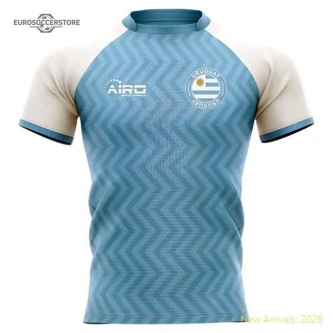 2025-2026 Uruguay Home Concept Rugby Shirt - Baby-Vantage Point Soccer