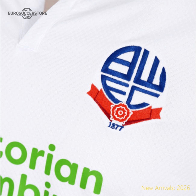 2025-2026 Bolton Wanderers Home Shirt-Vantage Point Soccer