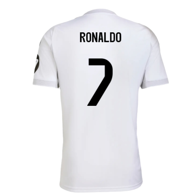 2025-2026 Real Madrid Home Shirt (Ronaldo 7)-Vantage Point Soccer
