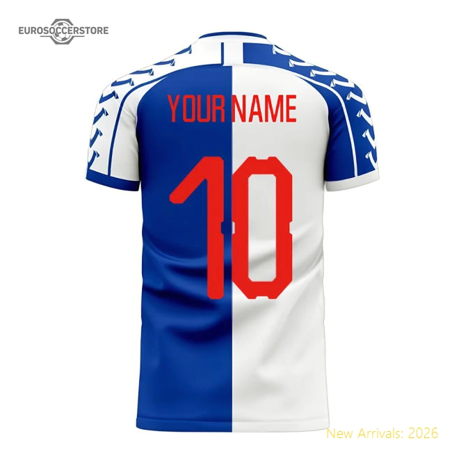 Blackburn 2025-2026 Home Concept Football Kit (Viper) (Your Name) - Womens-Vantage Point Soccer