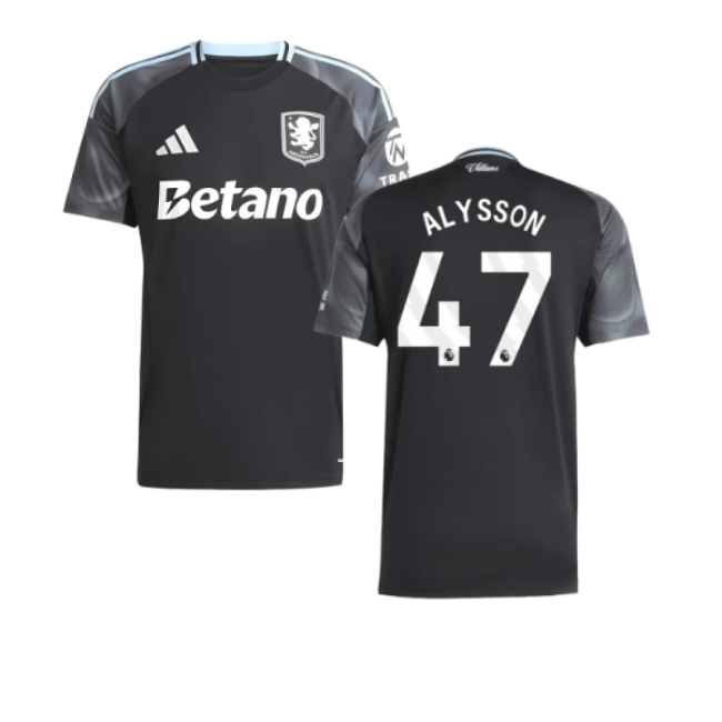 2025-2026 Aston Villa Away Shirt (Alysson 47)-Vantage Point Soccer