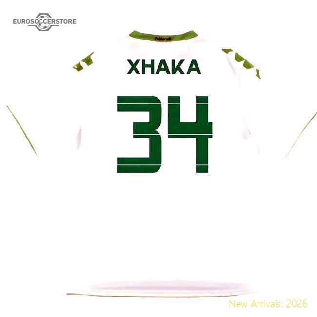 Borussia Monchengladbach 2013-14 Home Shirt ((Excellent) XXL) (Xhaka 34)-Vantage Point Soccer