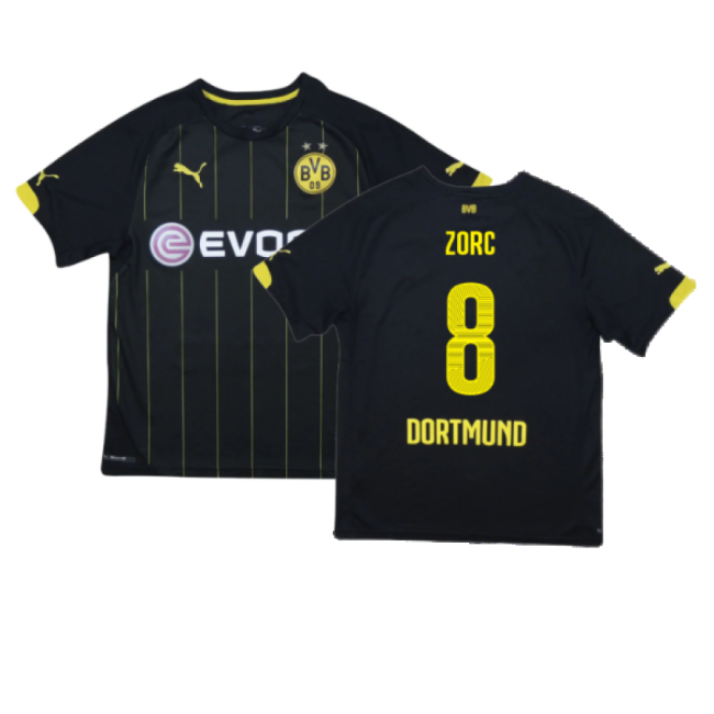 Borussia Dortmund 2014-16 Away Shirt ((Very Good) S) (Zorc 8)-Vantage Point Soccer