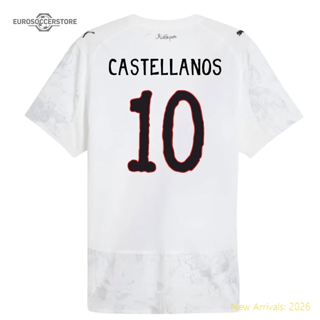 2025-2026 KIDSUPER x Manchester City CWC Authentic Shirt (White) (Castellanos 10)-Vantage Point Soccer
