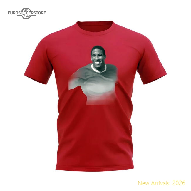 John Barnes Liverpool Legend T-Shirt (Red)-Vantage Point Soccer