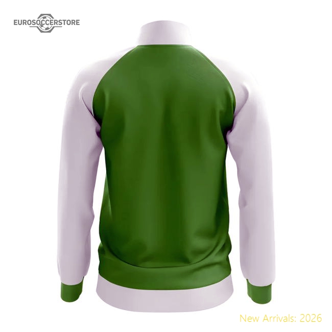 Sierra Leone Concept Football Track Jacket (Green)-Vantage Point Soccer