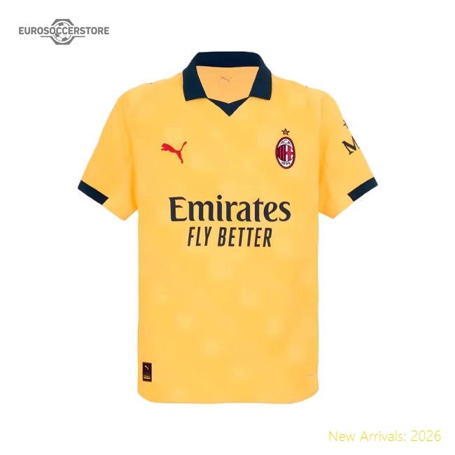 2025-2026 AC Milan Authentic Third Shirt-Vantage Point Soccer