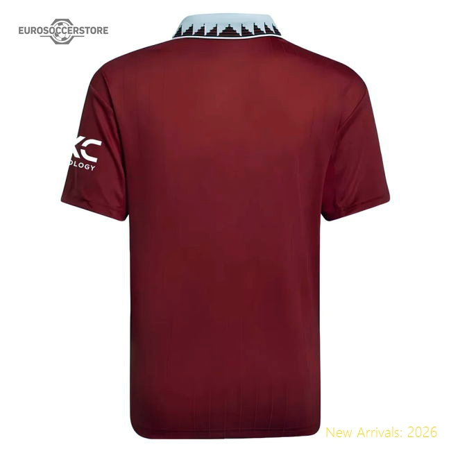 2022-2023 Man Utd Home Shirt (Kids)-Vantage Point Soccer