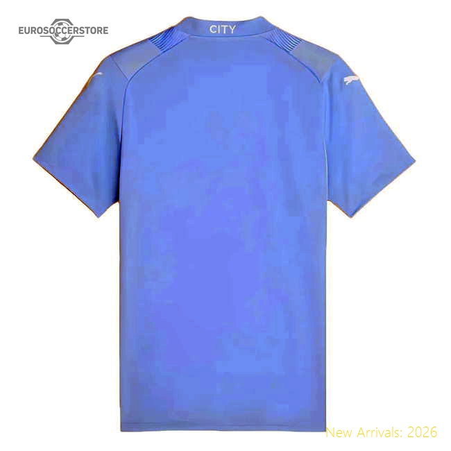 2023-2024 Man City Home Shirt (Ladies)-Vantage Point Soccer