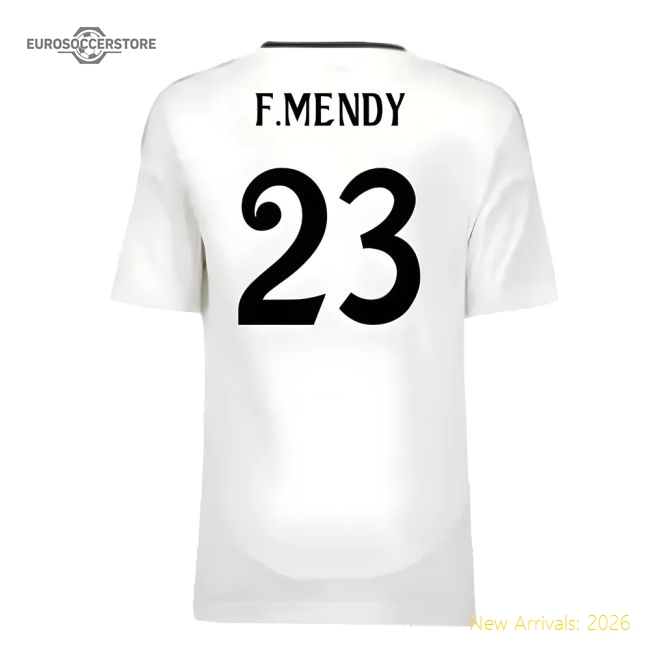 2024-2025 Real Madrid Home Youth Kit (F.Mendy 23)-Vantage Point Soccer