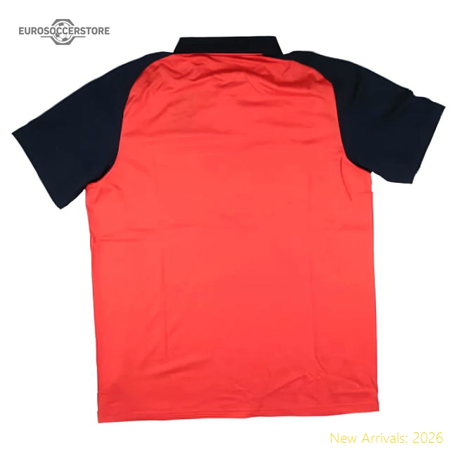 2024-2025 Man Utd Polo Shirt (Red)-Vantage Point Soccer