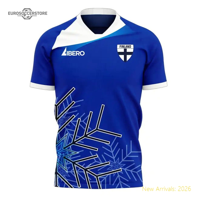 Finland 2025-2026 Away Concept Football Kit (Libero) - Baby-Vantage Point Soccer