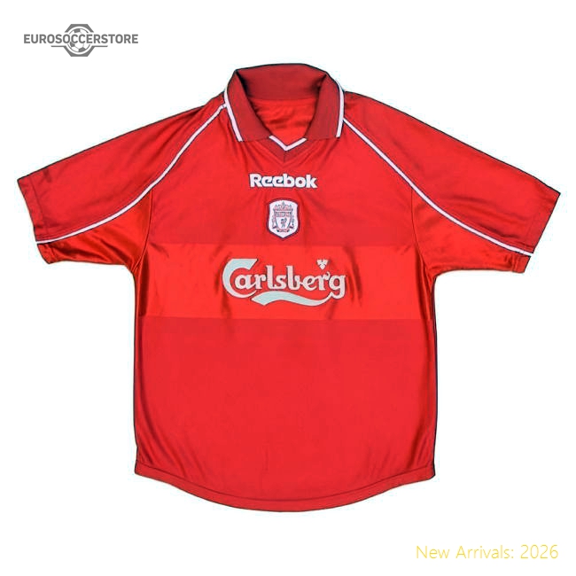 Liverpool 2000-02 Home Shirt (XXL) (Excellent)-Vantage Point Soccer