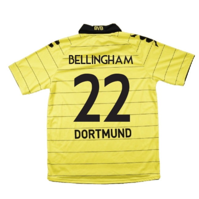 Borussia Dortmund 2010-11 Home Shirt ((Excellent) M) (Bellingham 22)-Vantage Point Soccer