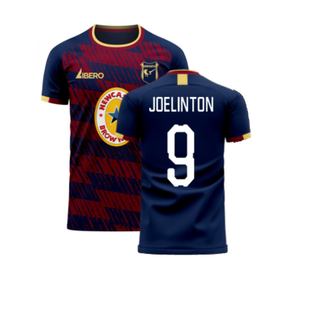 Newcastle 2025-2026 Away Concept Football Kit (Libero) (JOELINTON 9)-Vantage Point Soccer