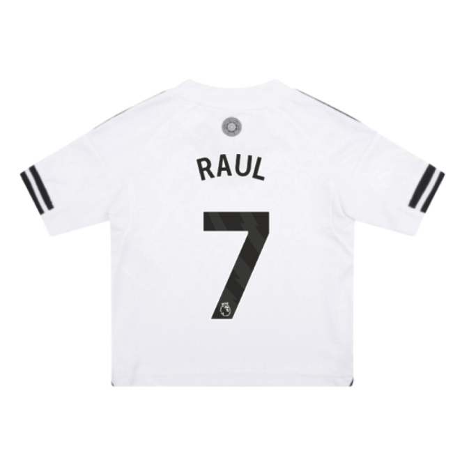 2025-2026 Fulham Home Mini Kit (Raul 7)-Vantage Point Soccer