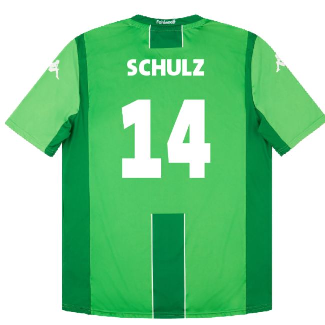 Borussia Monchengladbach 2014-15 Away Shirt ((Excellent) XL) (Schulz 14)-Vantage Point Soccer