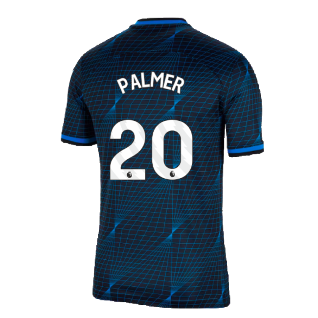2023-2024 Chelsea Away Football Shirt (Palmer 20)-Vantage Point Soccer