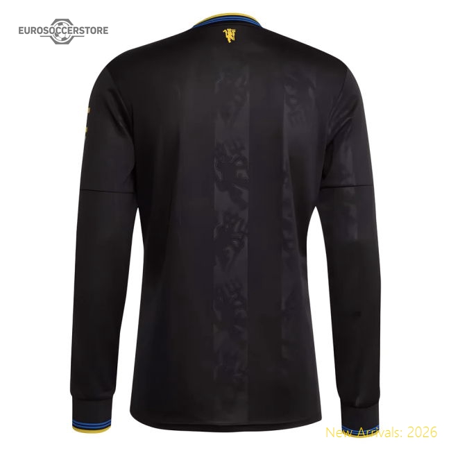 2025-2026 Man Utd Long Sleeve Third Shirt-Vantage Point Soccer