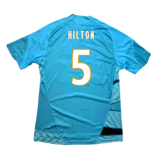 Marseille 2009-10 Away Shirt ((Excellent) M) (Hilton 5)-Vantage Point Soccer