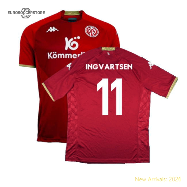 Mainz 2022-2023 Home Shirt (XL) (Ingvartsen 11) (Excellent)-Vantage Point Soccer