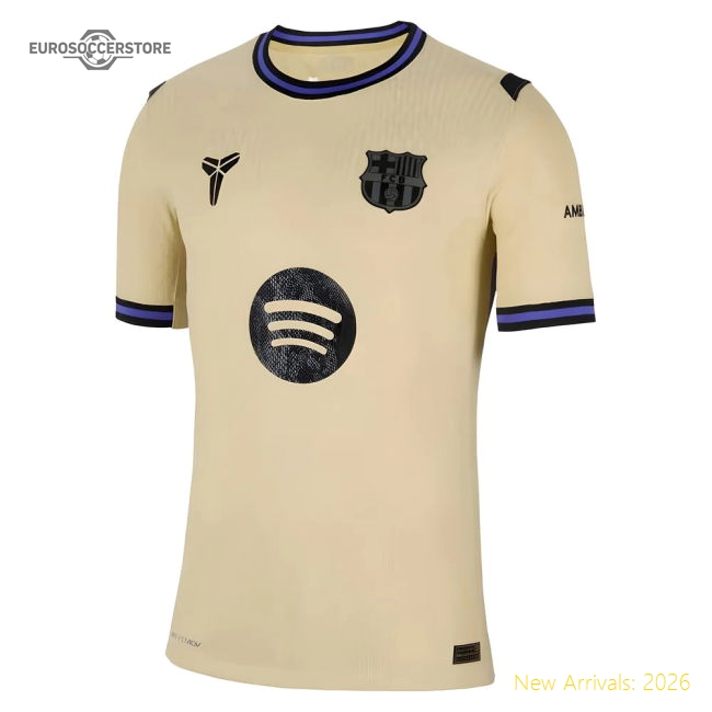 2025-2026 Barcelona Authentic Away Shirt-Vantage Point Soccer