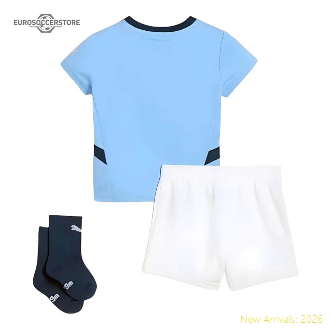 2024-2025 Man City Home Baby Kit-Vantage Point Soccer
