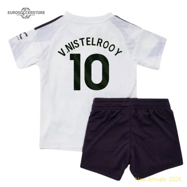 2025-2026 Man Utd Away Baby Kit (V.Nistelrooy 10)-Vantage Point Soccer
