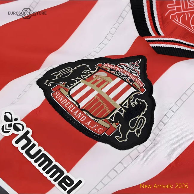 2025-2026 Sunderland Home Shirt (Womens)-Vantage Point Soccer