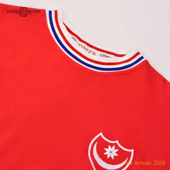 Portsmouth 1973 Retro Football Shirt-Vantage Point Soccer