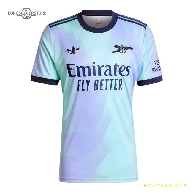 Arsenal 2024-25 Third Shirt (7-8y) Saka #7 (Excellent)-Vantage Point Soccer