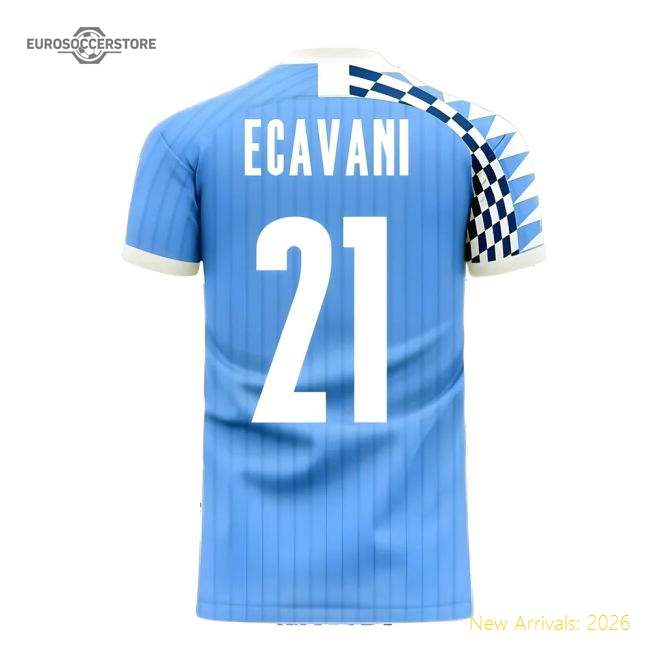 Uruguay 2025-2026 Home Concept Football Kit (Libero) (E CAVANI 21)-Vantage Point Soccer