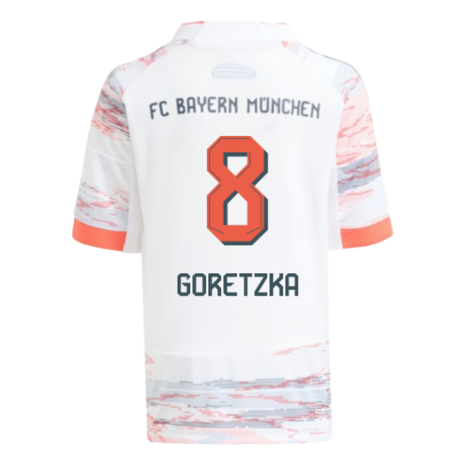 2025-2026 Bayern Munich Away Mini Kit (Goretzka 8)-Vantage Point Soccer