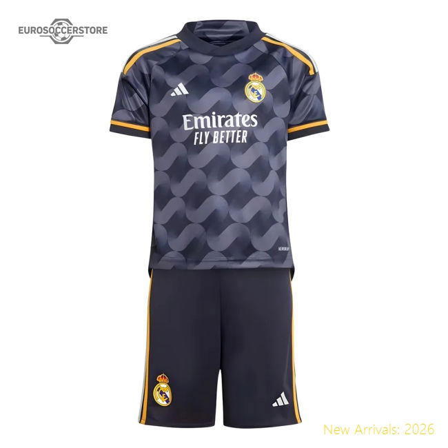 2023-2024 Real Madrid Away Mini Kit-Vantage Point Soccer