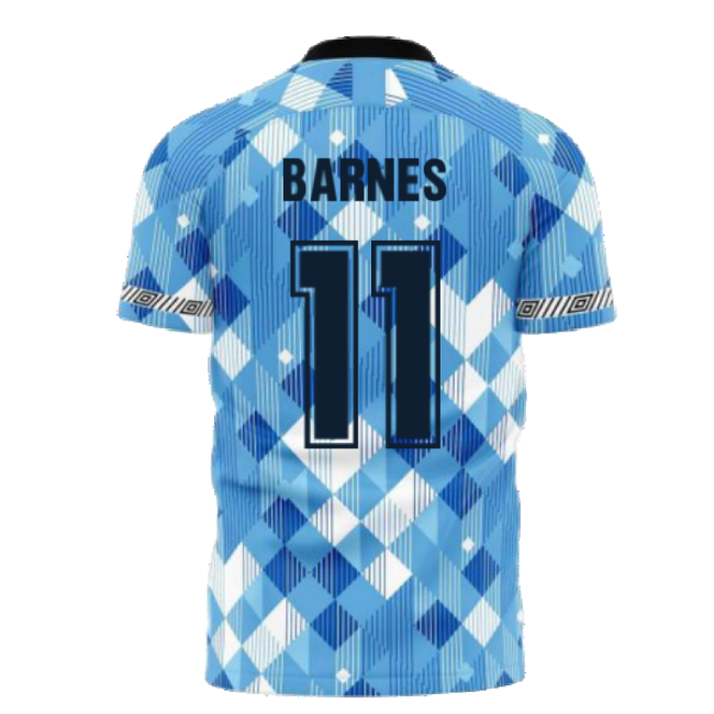 England 1990 Third Concept Football Shirt (Libero) (Barnes 11)-Vantage Point Soccer